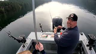 Fall Kokanee Fishing on Lake Merwin  Washington State  September 2023 [upl. by Nuarb]