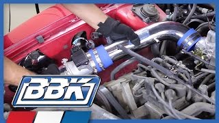 Ford Mustang 38L V6 BBK Cold Air Induction kit Installation 19942004 [upl. by Ennovyahs551]