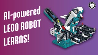 AIpowered LEGO robot learns how to sort bricks by color LEGO MINDSTORMS 51515 [upl. by Nylear]