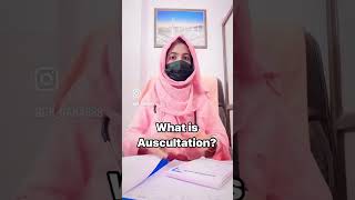 What is auscultation doctor medical foryou forpage like viralvideo love cute music [upl. by Siuoleoj]