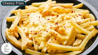 Cheesy French Fries Recipe  Café Style Loaded Cheesy Fries Recipe  The Terrace Kitchen [upl. by Enileda]