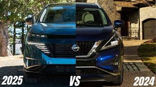 2025 Nissan Murano vs 2024 Nissan Murano A Complete Redesign Comparison [upl. by Nothsa]