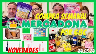 Compra semanal MERCADONA por 68€ 💶  NOVEDADES Mercadona 🛒 Cesta de la compra 24032024 [upl. by Dogs683]