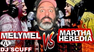 MELYMEL VS MARTHA HEREDIA  REACCION HONESTA DJ Scuff 🔥🇩🇴🔥🇩🇴💪🏼 [upl. by Kronfeld]