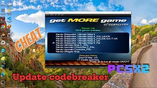 Cara cheat pcsx2 update 2048 games codebreaker all naruto ps2 game [upl. by Dexter485]