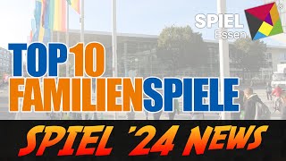 SPIEL 24  Top 10 Familienspiele [upl. by Odel]