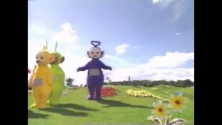 Teletubbies Walk Sideways in Sync to 1812 Overture [upl. by Kerrison635]