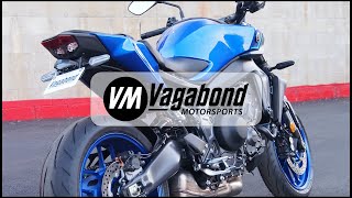 Yamaha MT09 Fender Eliminator Install Video 2024 Vagabond Motorsports VMYM940 [upl. by Nylorac]