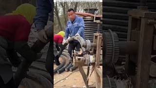 Method of extracting copper from electric wire 😱 made in Chaina amazing shortvideo [upl. by Mason]