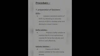 Complexometric titration  apparatus chemicals principle procedure calculation precaution [upl. by Katie]