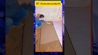 Tile installation construction tiles housebuilding buildingconstruction [upl. by Alyce]