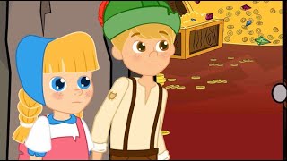 Hansel e Gretel em Português  conto e musicas  com Os Amiguinhos [upl. by Naharba623]