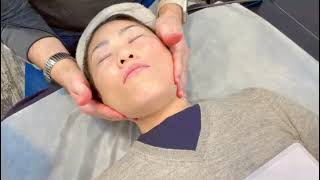 Démonstration Massage kobido du visage par BriceAvon réalisé au Japon [upl. by Nancey]