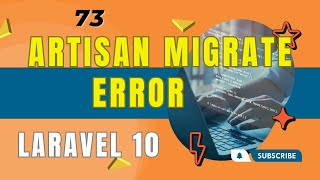 Cara Mengatasi PHP Artisan Migrate Error [upl. by Anitsirhc]