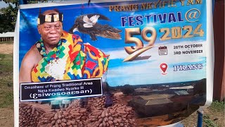 Live Telecast Prang Nyekyfie Yam Festival 59 NANA KWADWO NYARKO III Follow us live on all Platfor [upl. by Pascale]