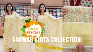 Attractive Onam Salwars Collection [upl. by Nadoj]