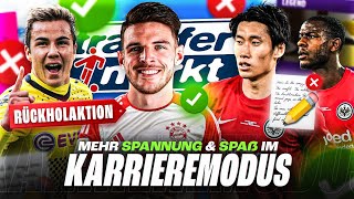 SO BLEIBT DEINE FIFAKARRIERE SPANNEND amp REALISTISCH 😍🔝 Karrieremodus Tipps amp Tricks 🧐 [upl. by Sairtemed]