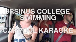 Ursinus College Swimming Carpool Karaoke [upl. by Nerb10]