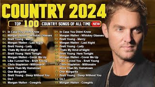 Country Music 2024  Brett Young Morgan Wallen Kane Brown Luke Bryan Luke Combs Chris Stapleton [upl. by Odama]