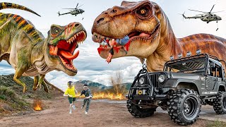 Best Action Movies Dinosaur 2024 Full  Trex Attack  Jurassic Park 7  Dinosaur  MsSandy [upl. by Thurnau]