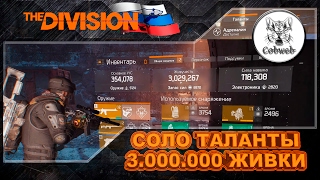 The Division Таланты для игры соло [upl. by Brigitta]