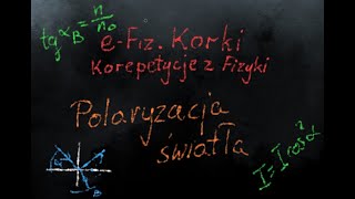 Polaryzacja światła  Dualizm korpuskularno falowy  LO4 [upl. by Guyer]