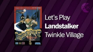 Lets Play Landstalker Bonus Video  Twinkle Village [upl. by Baumann]