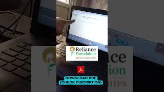 Reliance Foundation Scholarship Exam Live reliancefoundation aptitudetest [upl. by Nort971]