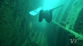 A Narrated COMPLETE TECHNICAL WRECK DIVE On One Of The Largest Japanese Shipwrecks of WWII [upl. by Lleirbag]