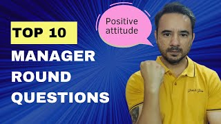 Top 10 Manager Round Interview Questions and Answers in IT and Software Industry [upl. by Cuda]