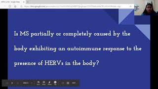 HERVs Human Endogenous Retroviruses in Relation to MS Multiple Sclerosis [upl. by Farland]