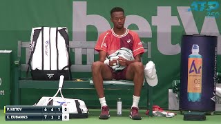 Pavel Kotov vs Christopher Eubanks HIGHLIGHTS STOCKHOLM OPEN 2023 [upl. by Foley]