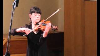 Vivaldi Sonata for violin Ddur [upl. by Suiratnauq]