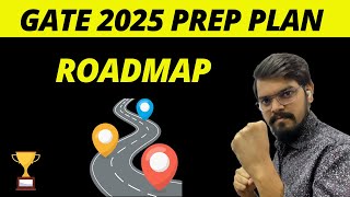 GATE 2025 ideal preparation strategy To get AIR under 100  gate 2025 roadmap [upl. by Accebar698]