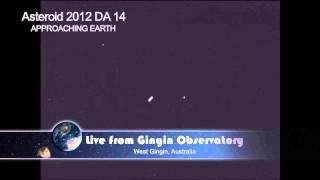 Gingin Observatory Spots NearEarth Asteroid at Closest Approach [upl. by Calendra]