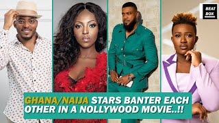 GhanaNaija actors x actresses banter each other in a Nollywood movieOne Night guest [upl. by Chapel]