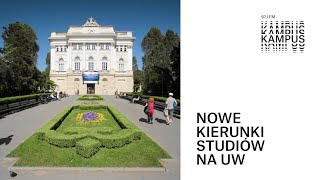 Nowe kierunki studiów na Uniwersytecie Warszawskim [upl. by Darken]