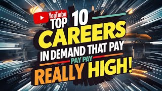 Top 10 Careers in Demand that’s Pays Really High [upl. by Bowles]