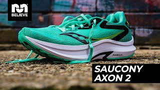 Saucony Axon 2  FULL REVIEW  For 100 This Shoe is So Good [upl. by Benia]