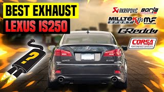 Lexus IS250 Exhaust Sound 🔥 StockModsReviewMagnaflowGreddyMeganApexiTanabeHKSCompilation [upl. by Berkman391]