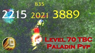 Level 70 Ret Paladin PvP Montage  World of Warcraft Classic TBC  Grawth V4 [upl. by Alesiram]