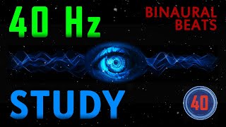 Pure 40 Hz Binaural Beats Boost Your Focus Memory and Concentration [upl. by Aerdnwahs]