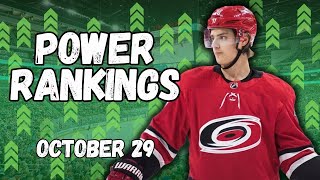 The Canes amp Jets are WAGONS  NHL Week 5 Power Rankings [upl. by Elocin]