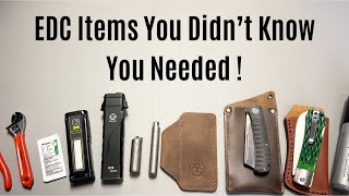 EDC Items That You Didn’t Know You Needed [upl. by Loraine]