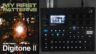 My first patterns on Elektron Digitone II [upl. by Nairrot]