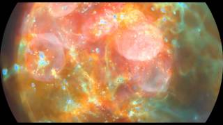 4K  Universes Evolution in 8K Fulldome  Illustris Simulation [upl. by Balfour]