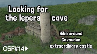 Looking for the lepers cave  Hike around Gavaudun extraordinary castle [upl. by Publius]