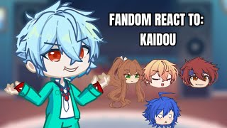 Fandoms react to Kaidou NO SHIPS DDLCPJSKWTDSIKSAIKI K [upl. by Atsahc]