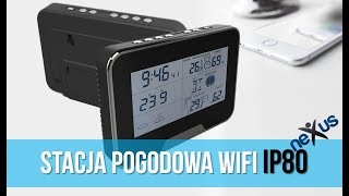 Stacja pogodowa z kamerą WIFI  eNexuspl [upl. by Dev477]