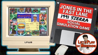 Jones in the Fast Lane 1991 Sierra Social Simulation Game [upl. by Elumas]